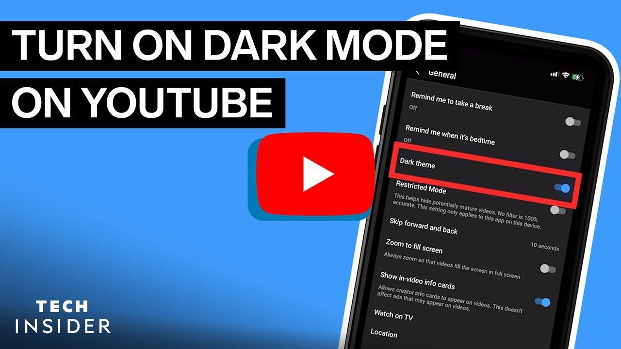 Mastering YouTube Dark Mode: A Simple Guide to Eye-Friendly Viewing