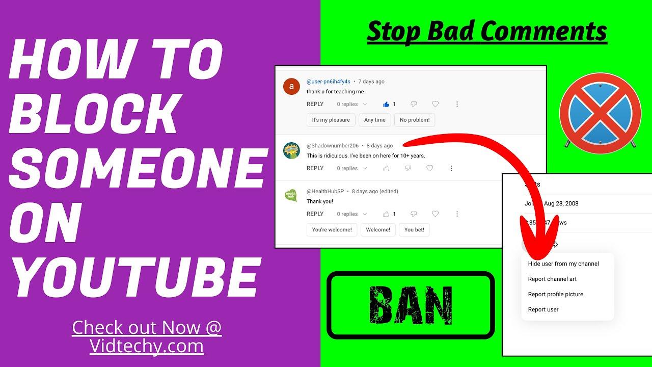 Silence the Noise: How to Block Someone on YouTube Easily