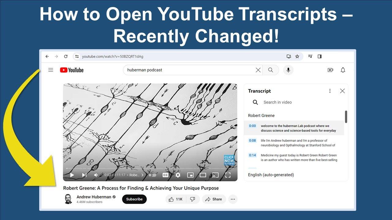 Unlock YouTube Transcripts: A Simple Guide to Accessing Text