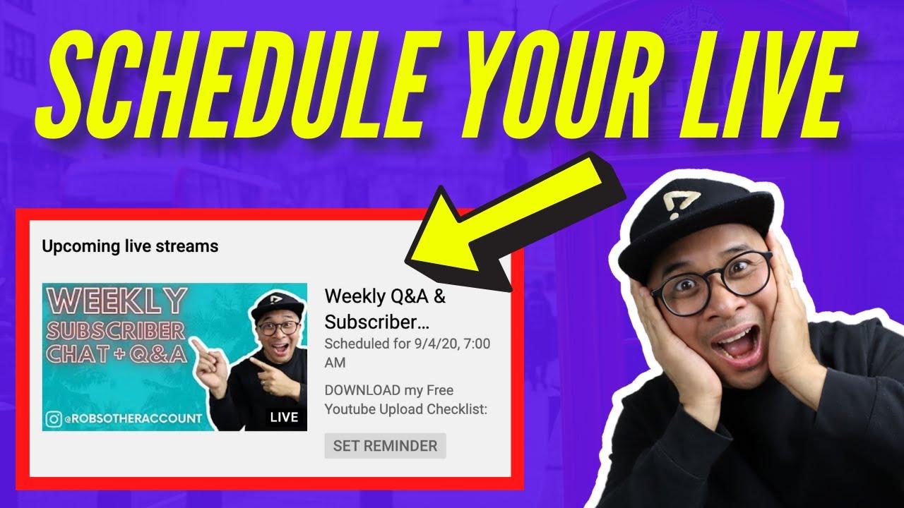 Understanding the Basics of ‍YouTube ⁤Stream Scheduling