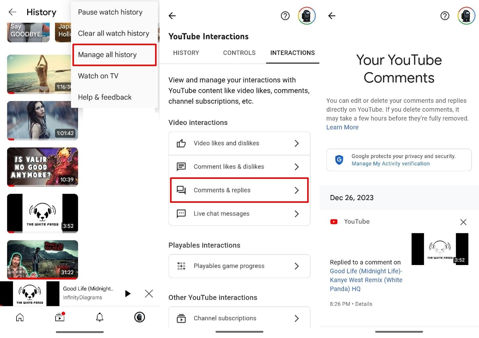 Uncover Every Interaction Through YouTube’s Comment⁤ History