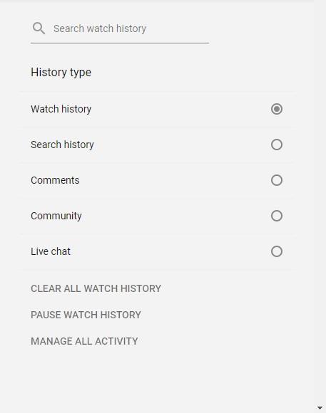 Step by step Guide to Deleting Your search‌ History on YouTube
